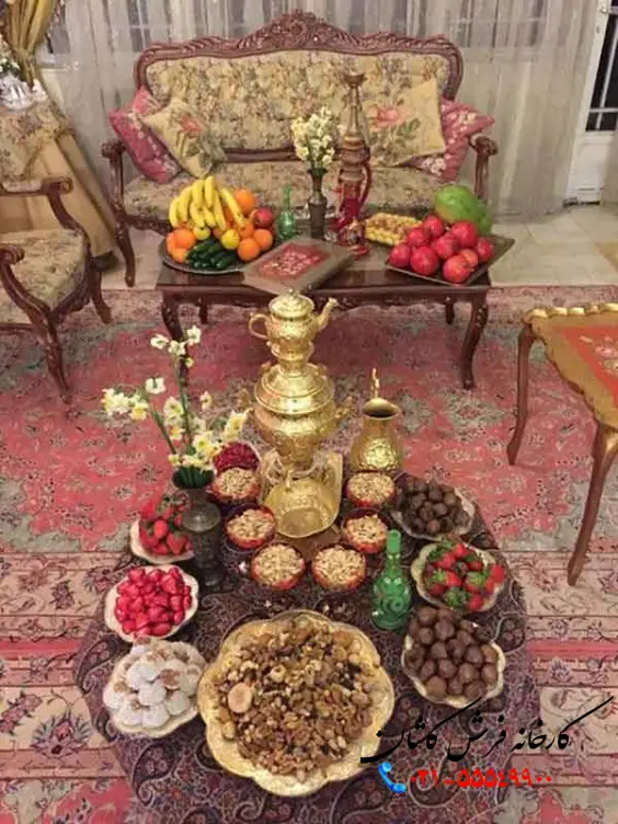 سفره یلدا ساده و شیک